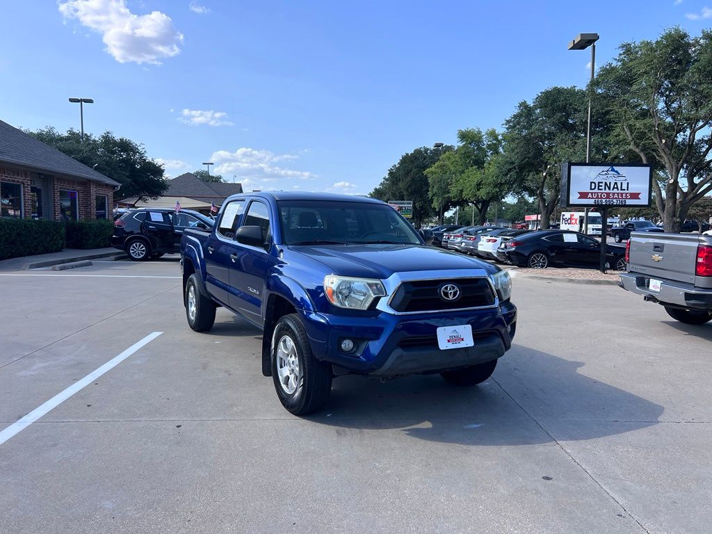 Blue Ribbon Metallic 2015 Toyota Tacoma Pickup Truck 4X2 5-Speed Automatic