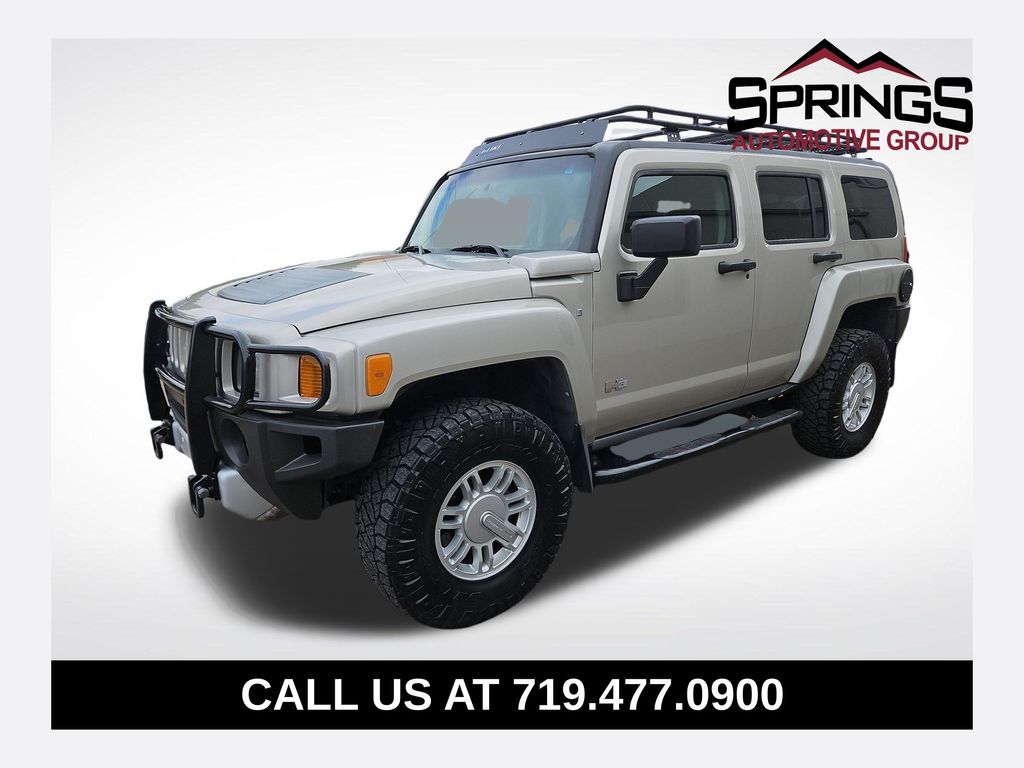 Boulder Gray Metallic 2009 Hummer H3 Base SUV / Crossover Four-Wheel Drive 4-Speed Automatic Overdrive