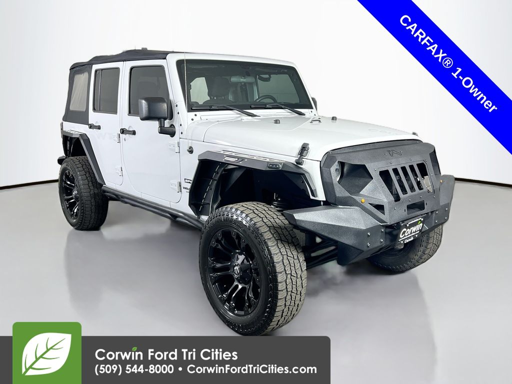 Bright White Clearcoat 2016 Jeep Wrangler SUV / Crossover Four-Wheel Drive 6-Speed Manual