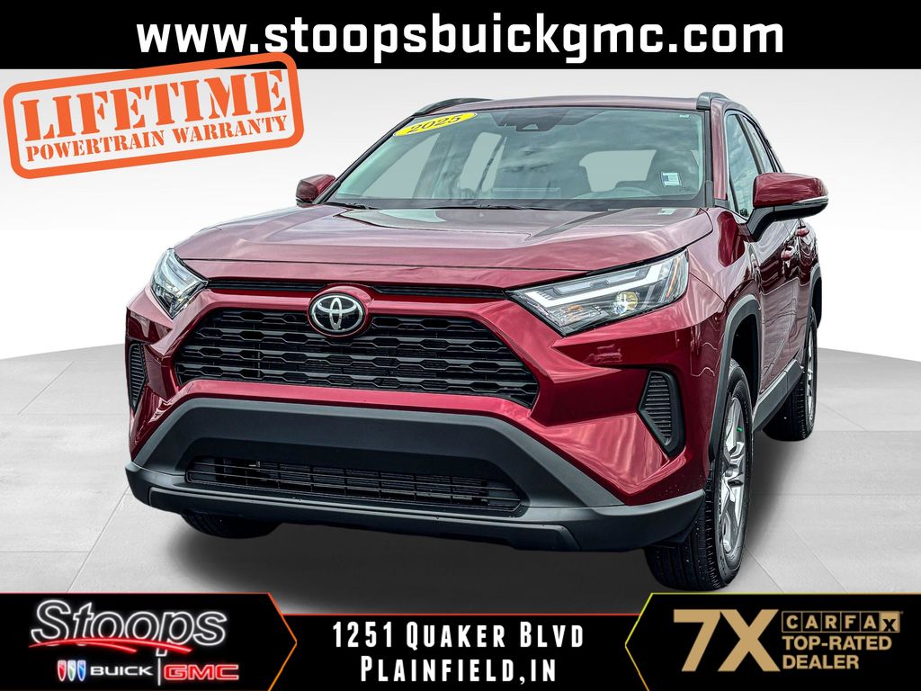 Pearl 2025 Toyota RAV4 XLE AWD SUV / Crossover All-Wheel Drive 8-Speed Automatic