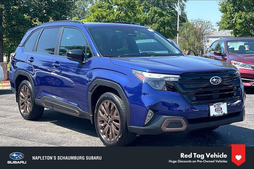 Sapphire Blue Pearl 2026 Subaru Forester SUV / Crossover All-Wheel Drive Continuously Variable Transmission
