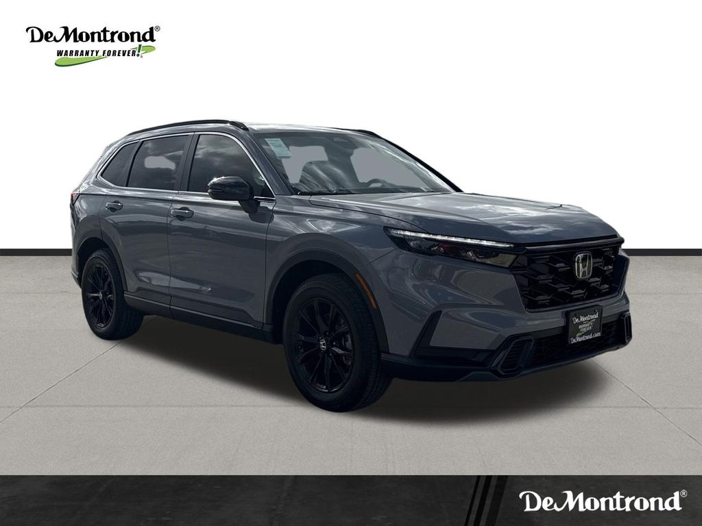 2025 Honda CR-V Hybrid Sport Gray at DeMontrond Gulf Freeway