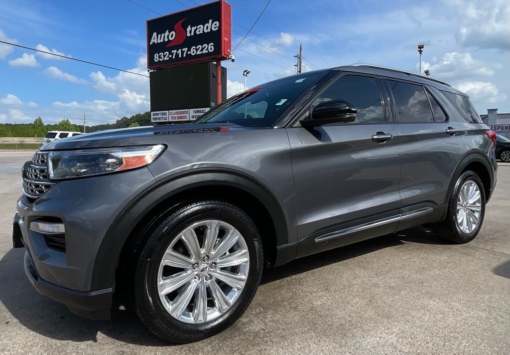 2021 Ford Explorer Limited Gray at Don McGill Toyota