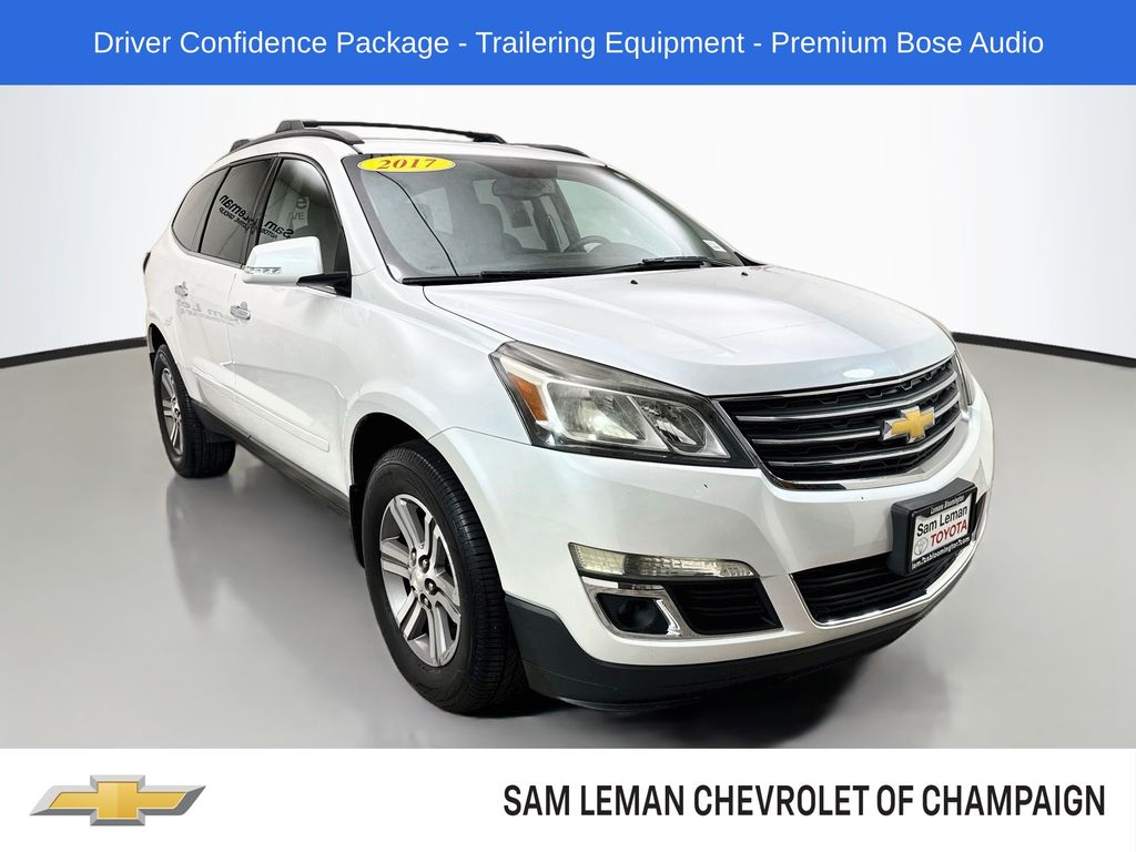 2017 Chevrolet Traverse Blanco (Iridescent Pearl Tricoat) SUV/Crossover Tracción delantera 6 velocidades Automática