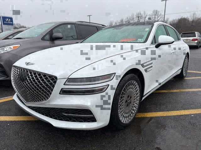 Uyuni White 2022 Genesis G80 2.5T RWD Sedan Rear-Wheel Drive 8-Speed Automatic