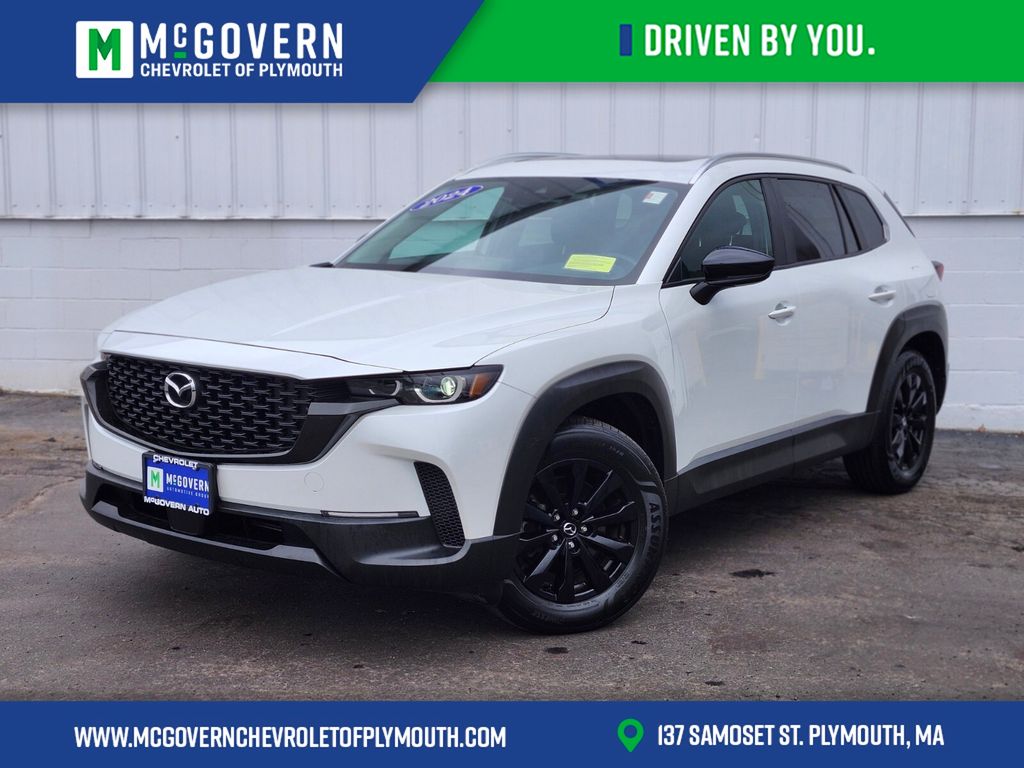 White (Wind Chill Pearl) 2024 Mazda CX-50 2.5 S Premium AWD SUV / Crossover All-Wheel Drive 6-Speed Automatic