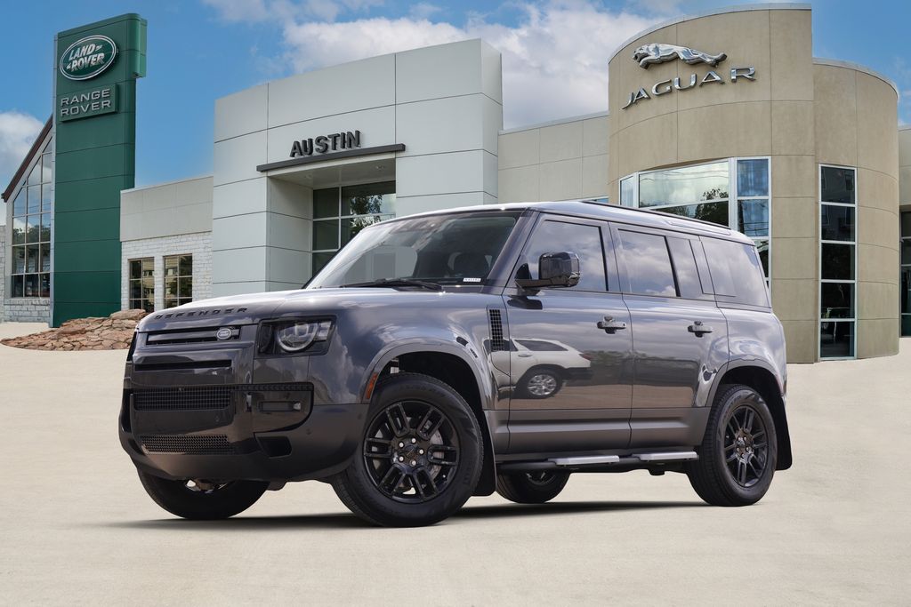 Gray (Carpathian Grey Prem Met) 2026 Land Rover Defender SUV / Crossover All-Wheel Drive 8-Speed Automatic