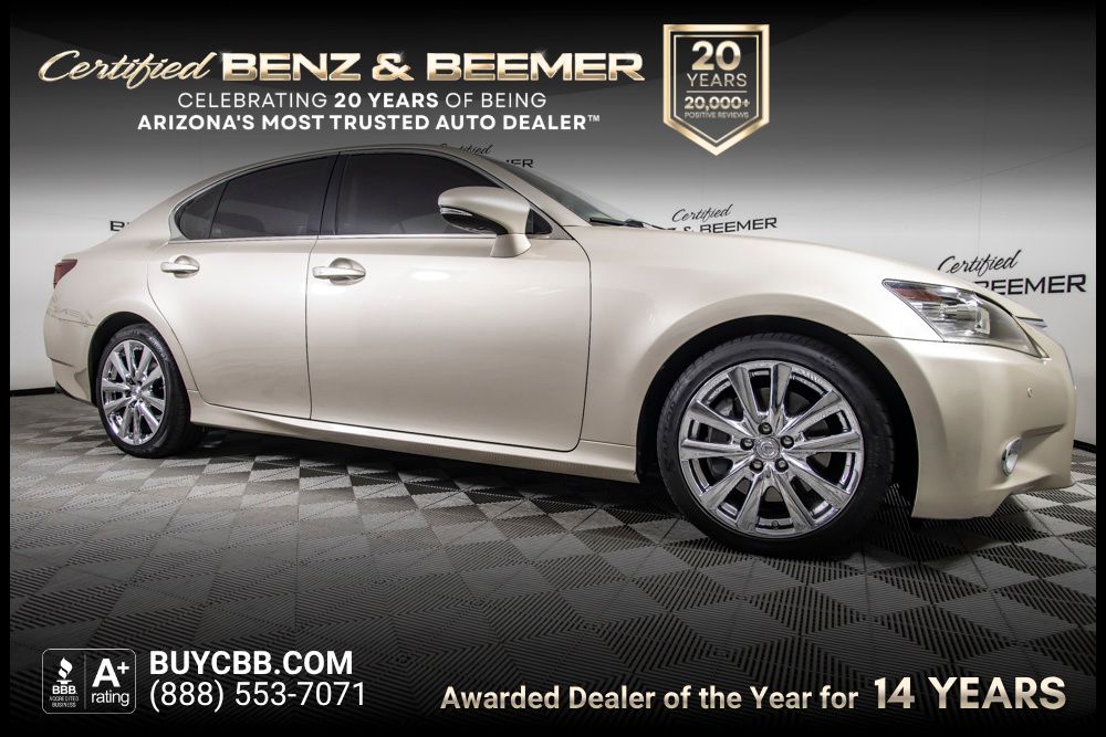 Cashmere Metallic 2013 Lexus GS Sedan Rear-Wheel Drive 6-Speed Automatic