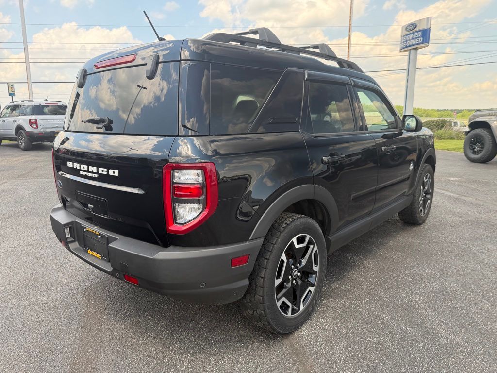 2022 Ford Bronco Sport Outer Banks Black at Klick Lewis Buick Chevrolet