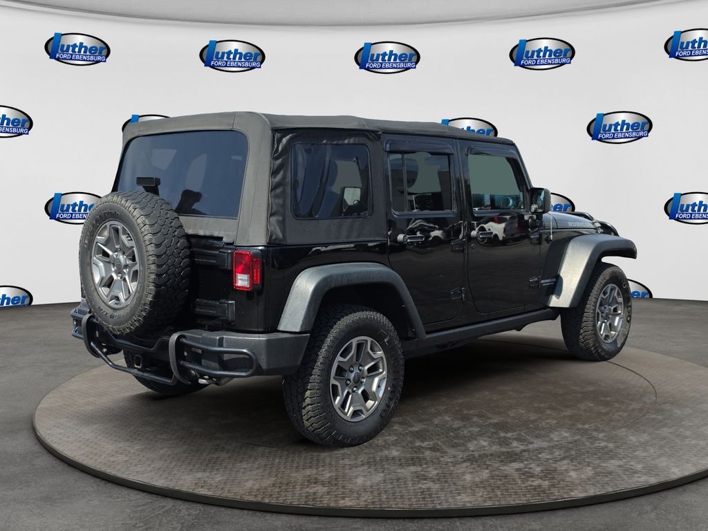 2016 Jeep Wrangler Unlimited Rubicon Black at Klick Lewis Buick Chevrolet