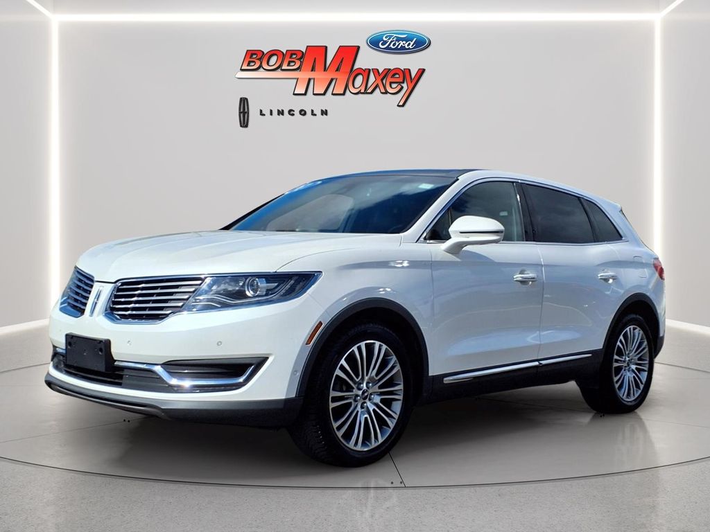 White 2017 Lincoln MKX SUV / Crossover All-Wheel Drive 6-Speed Automatic