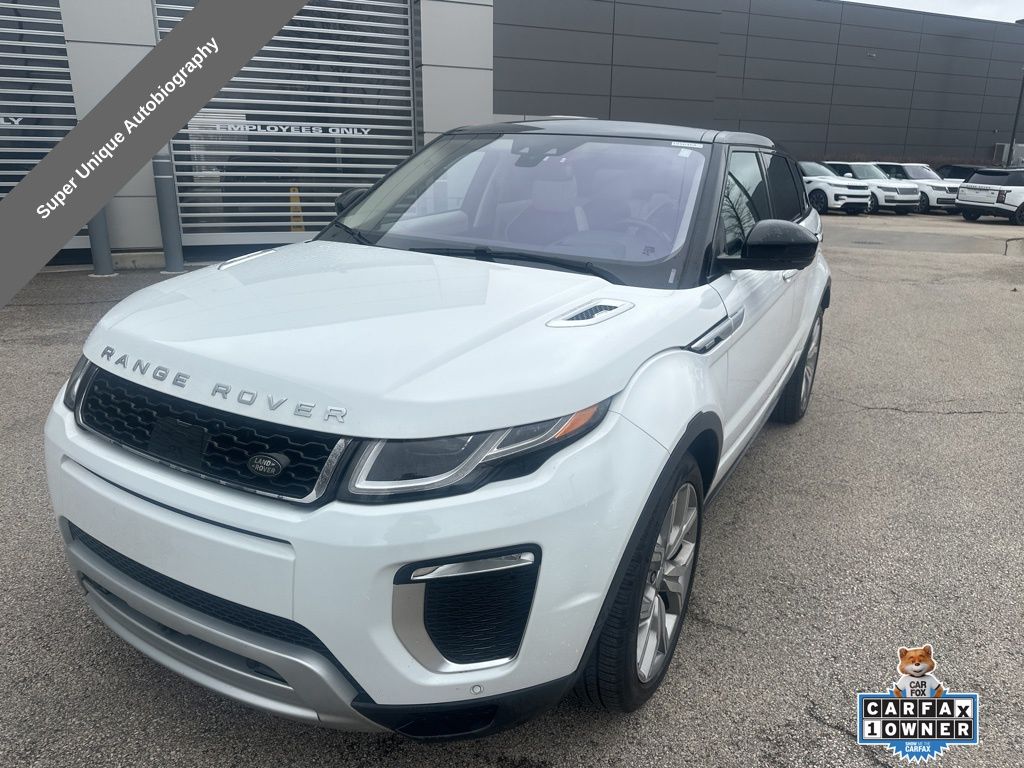 White 2017 Land Rover Range Rover Evoque Autobiography SUV / Crossover All-Wheel Drive 9-Speed Automatic