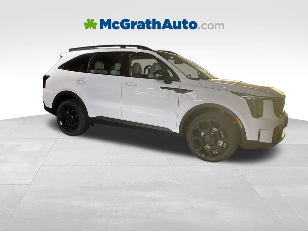 Glacial White Pearl 2026 Kia Sorento X-Line SX AWD SUV / Crossover All-Wheel Drive 8-Speed Dual Clutch