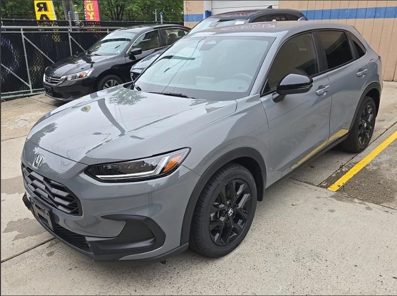 Gray 2025 Honda HR-V SUV / Crossover All-Wheel Drive Continuously Variable Transmission