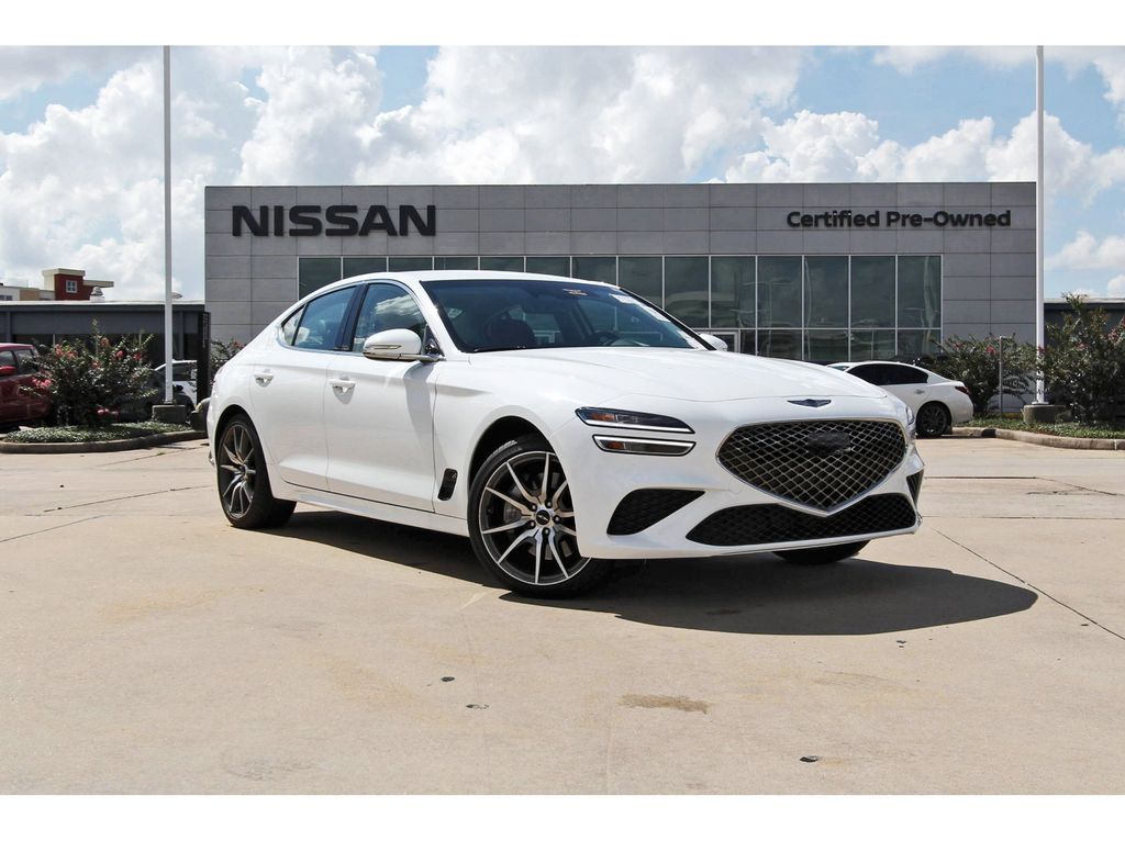 2026 Genesis G70 2.5T White at Genesis of Spring