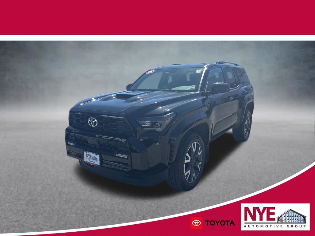 Black 2025 Toyota 4Runner TRD Sport 4WD SUV / Crossover Four-Wheel Drive 8-Speed Automatic