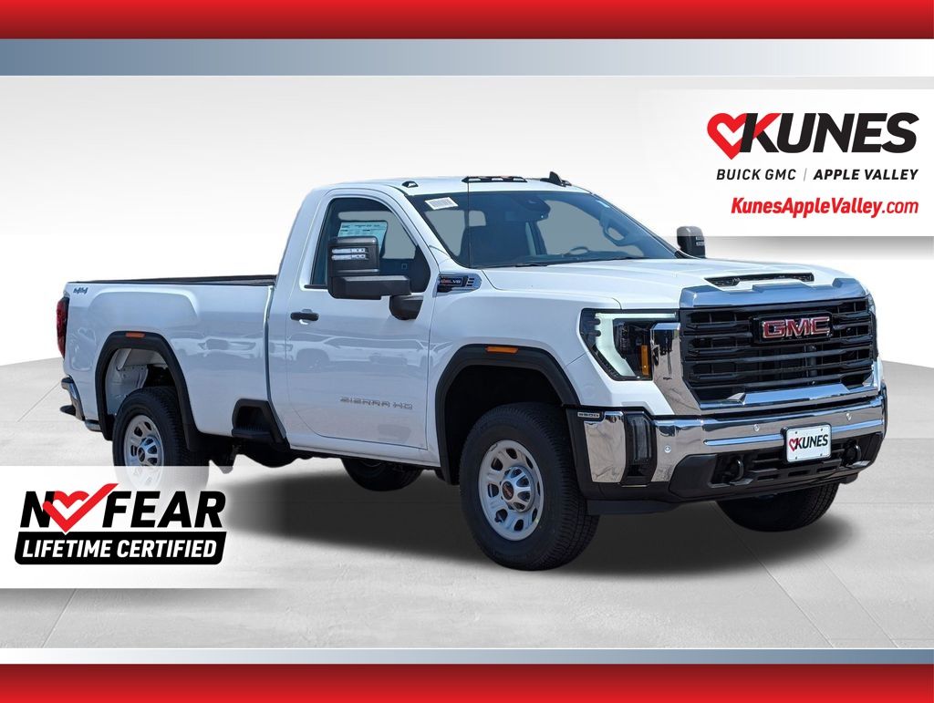 Summit White 2026 GMC Sierra 3500HD Pickup Truck Four-Wheel Drive Automatic