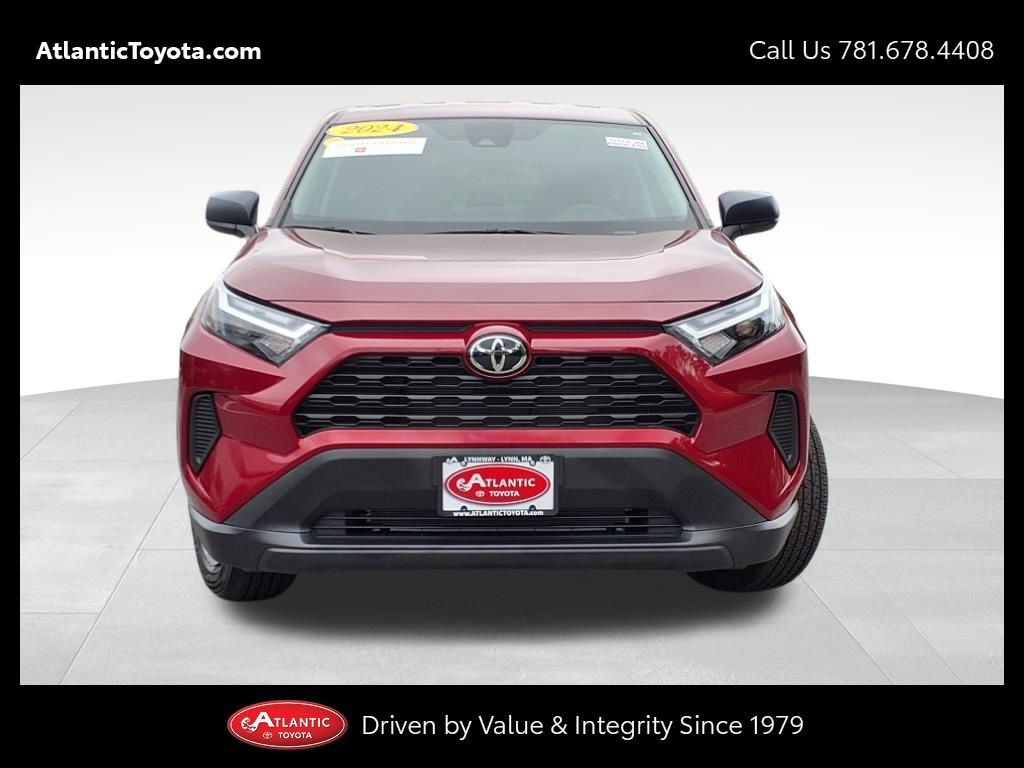Certified 2024 Toyota RAV4 LE with VIN 2T3F1RFV8RW469800 for sale in Lynn, MA