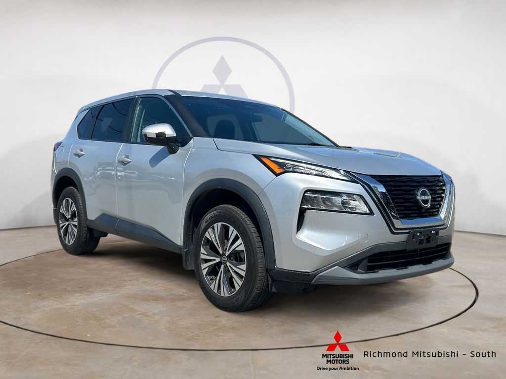 Brilliant Silver Metallic 2023 Nissan Rogue SV AWD SUV / Crossover All-Wheel Drive Continuously Variable Transmission