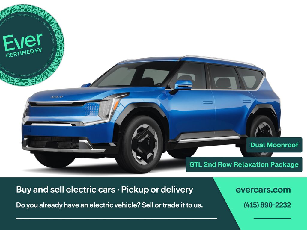 Ocean Blue 2024 Kia EV9 SUV / Crossover All-Wheel Drive 1-Speed Automatic