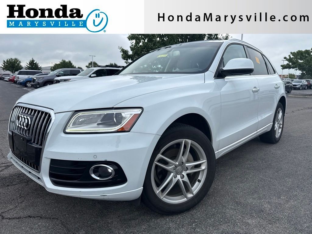 Glacier White Metallic 2017 Audi Q5 SUV / Crossover All-Wheel Drive 8-Speed Automatic