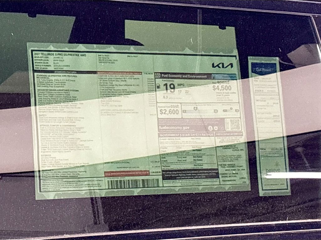 2027 Kia Telluride X-Pro SX-Prestige