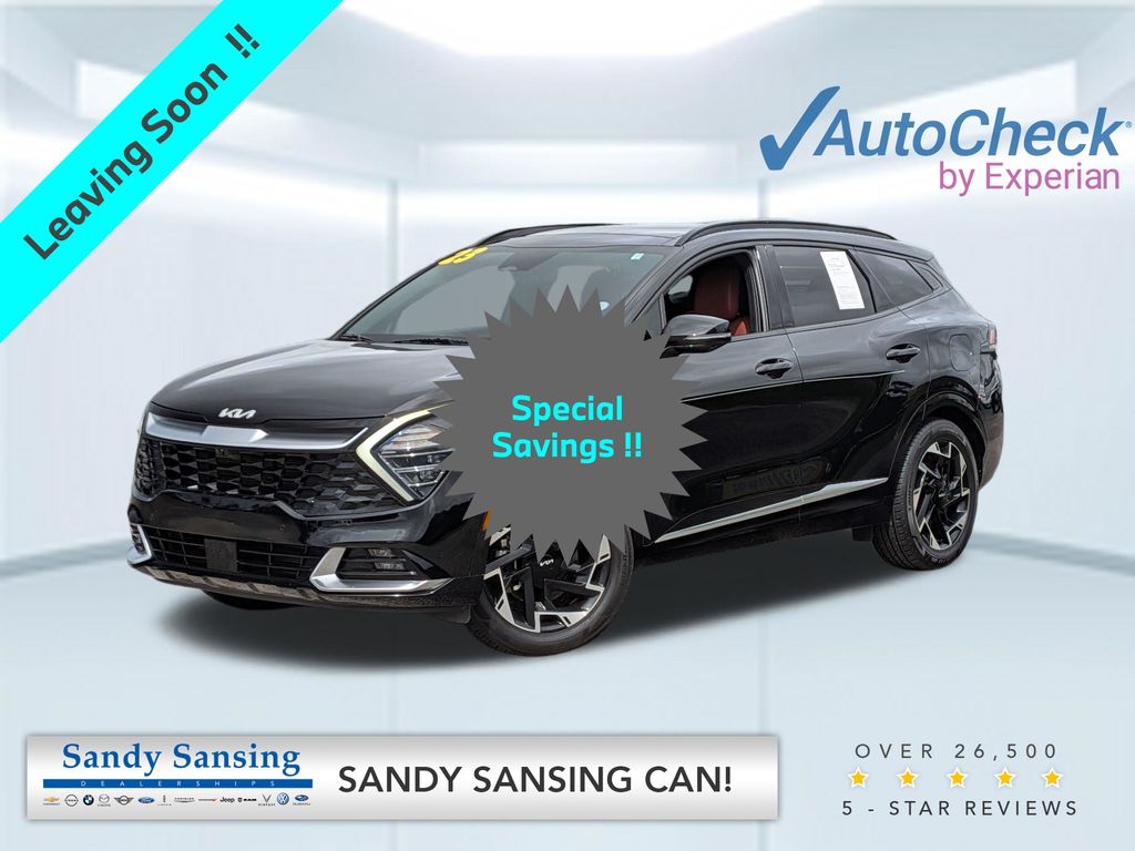 Ebony Black 2023 Kia Sportage SUV / Crossover Front-Wheel Drive 8-Speed Automatic