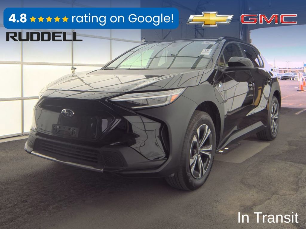 Galactic Black 2024 Subaru Solterra Premium AWD SUV / Crossover All-Wheel Drive 1-Speed Automatic