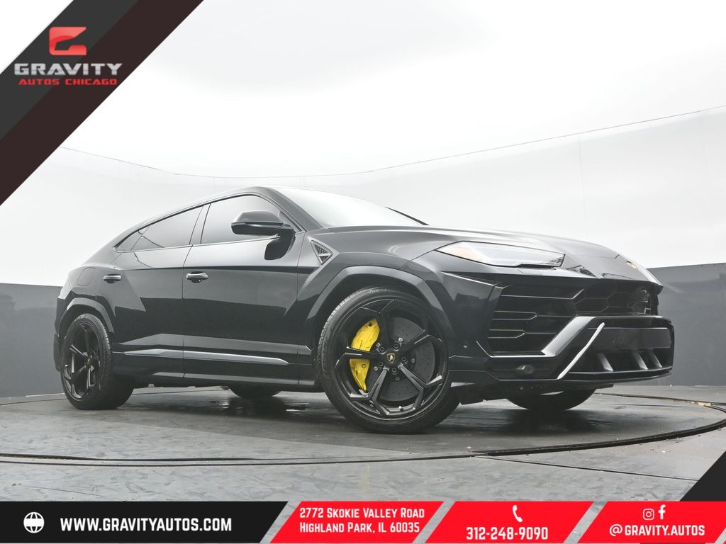 Nero Helene Metallic 2021 Lamborghini Urus AWD SUV / Crossover All-Wheel Drive 8-Speed Automatic