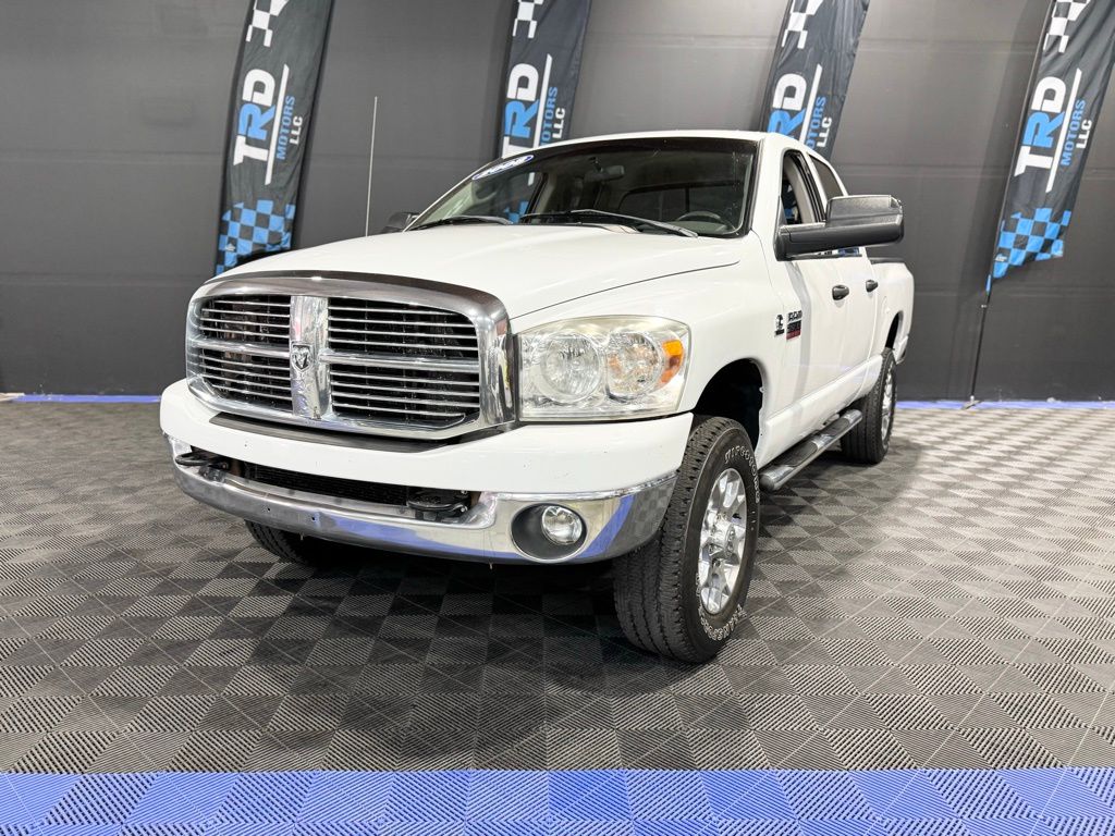 Bright White Clearcoat 2008 Dodge RAM 2500 Pickup Truck Four-Wheel Drive 6-Speed Automatic