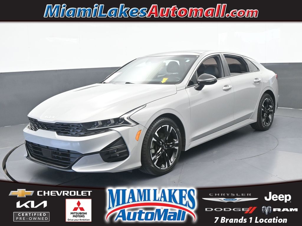 Wolf Gray 2023 Kia K5 Sedan Front-Wheel Drive 8-Speed Automatic