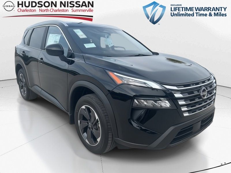 2025 Super Black Nissan Rogue SV FWD SUV