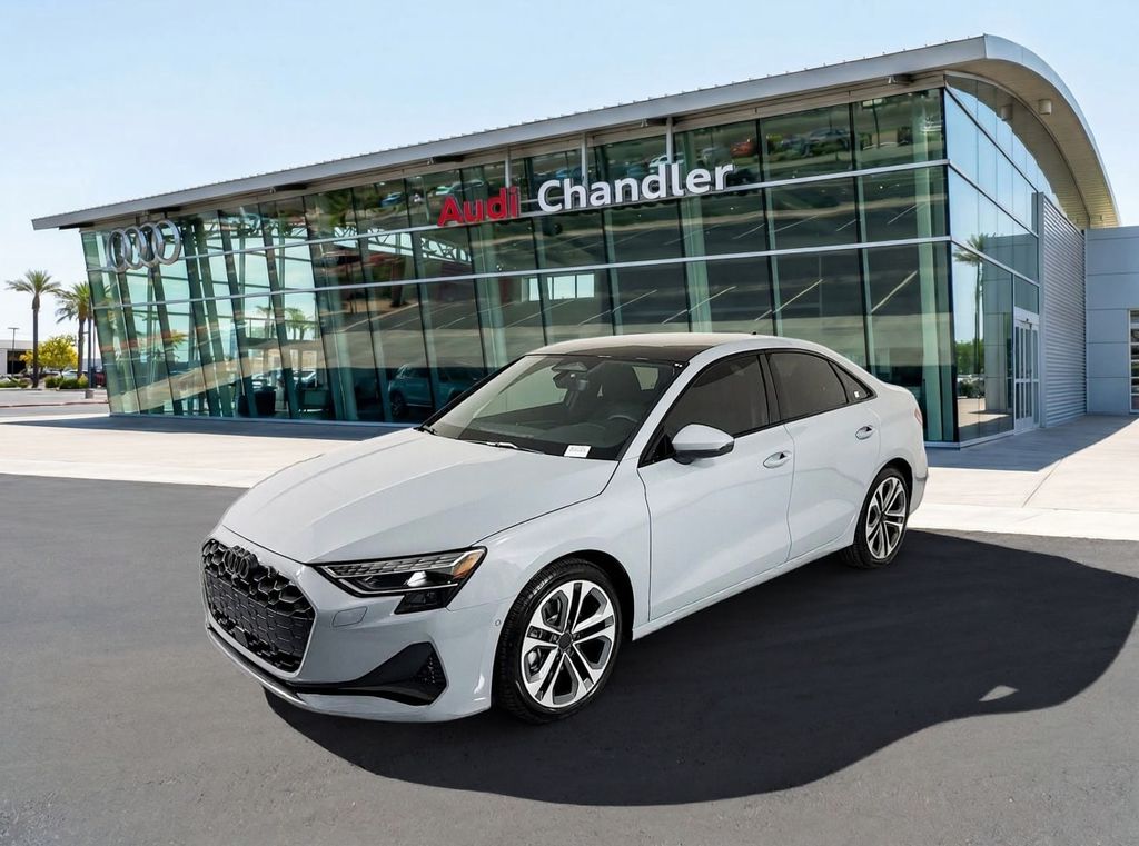 Arrow Gray Pearl Effect 2026 Audi A3 Sedan All-Wheel Drive 7-Speed Automatic