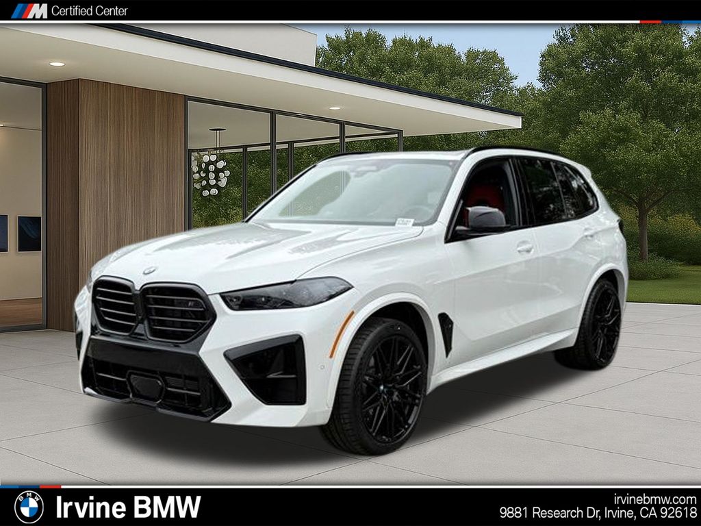 Mineral White Metallic 2026 BMW X5 M Competition AWD SUV / Crossover All-Wheel Drive 8-Speed Automatic