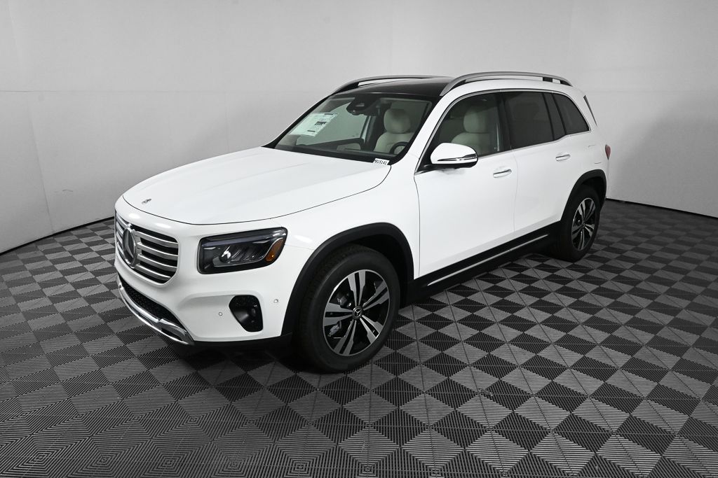 Polar White 2026 Mercedes-Benz GLB SUV / Crossover All-Wheel Drive 8-Speed Dual Clutch