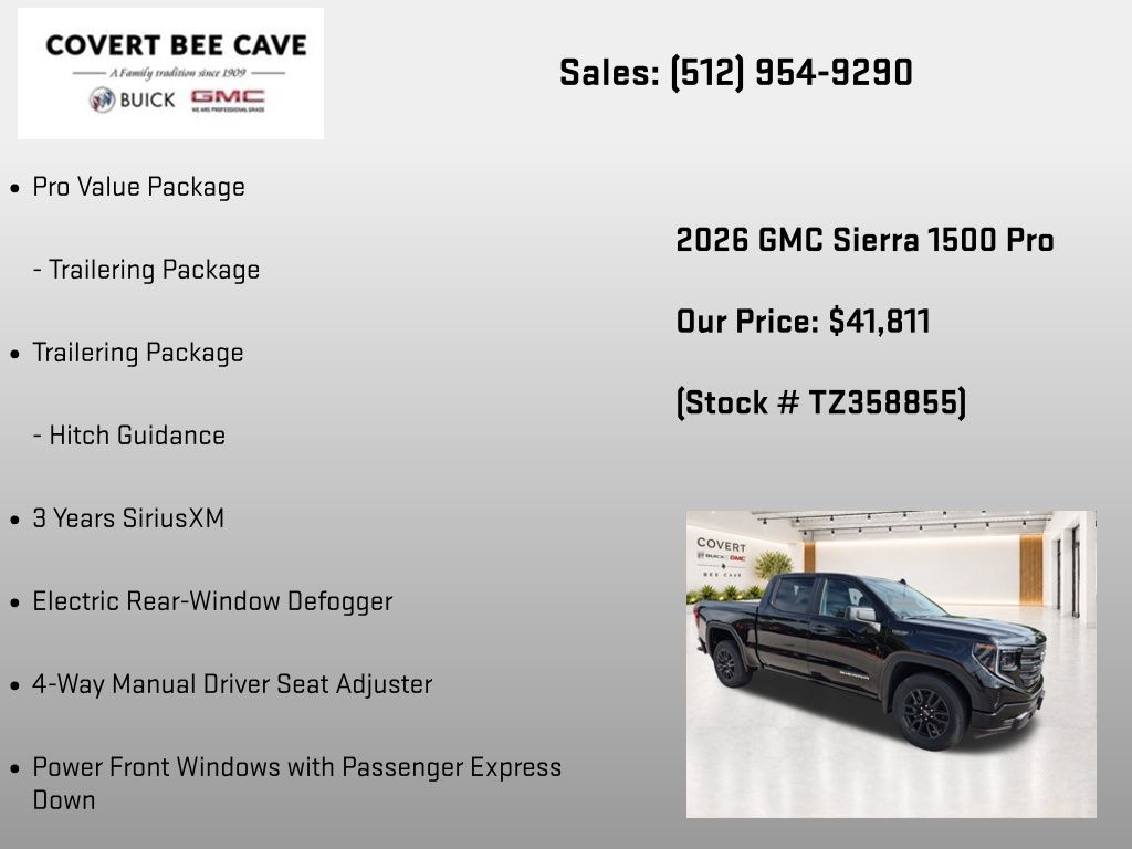 New 2026 Black GMC Pro image 27