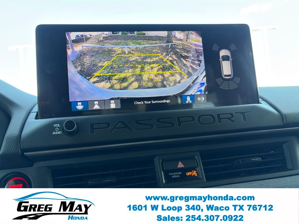 2026 Honda Passport TrailSport White at Greg May Honda