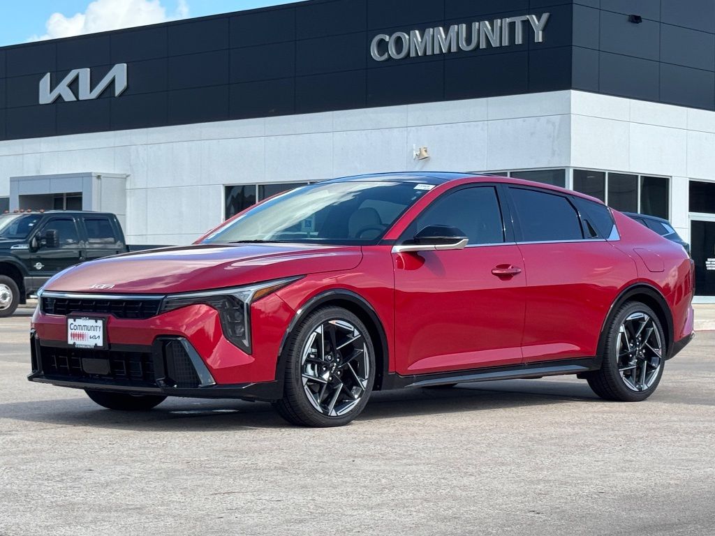 2026 Kia K4 GT-Line Red at Joe Myers Mazda Kia