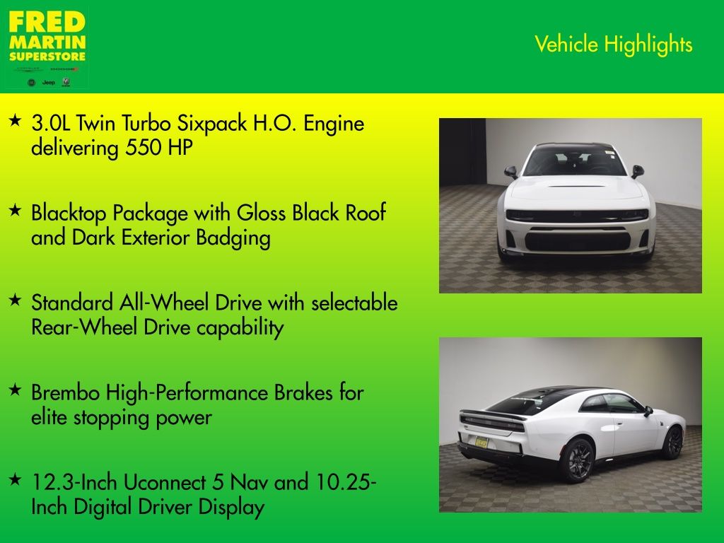 new 2026 Dodge Charger car, priced at $54,158