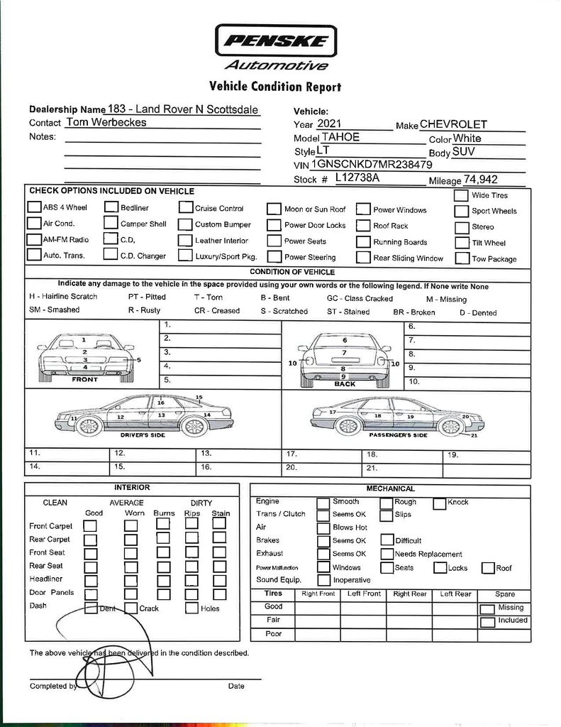 Thumbnail: 2021 Chevrolet Tahoe - 22