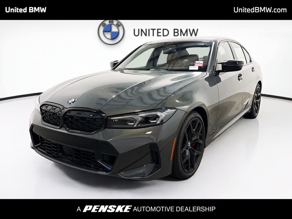 Gray (Dravit Grey Metallic) 2026 BMW 3 Series Sedan Rear-Wheel Drive 8-Speed Automatic