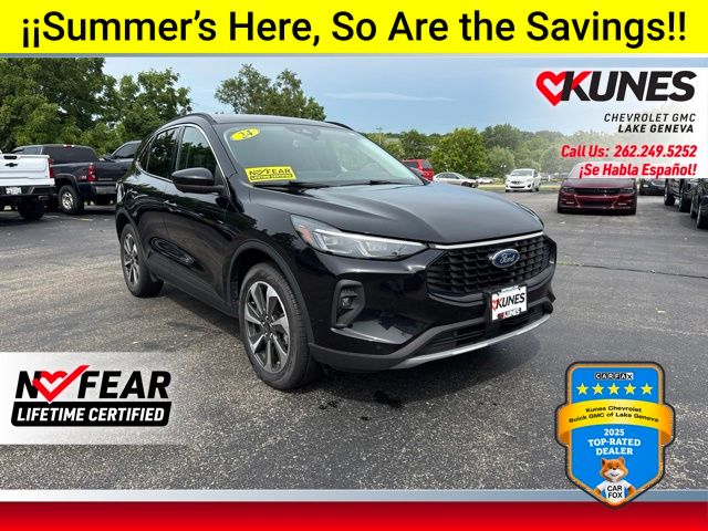 Black 2024 Ford Escape SUV / Crossover All-Wheel Drive 8-Speed Automatic