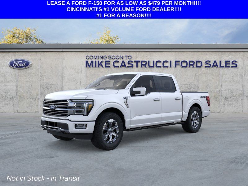 Star White Metallic Tri-Coat 2026 Ford F-150 Pickup Truck Four-Wheel Drive Automatic