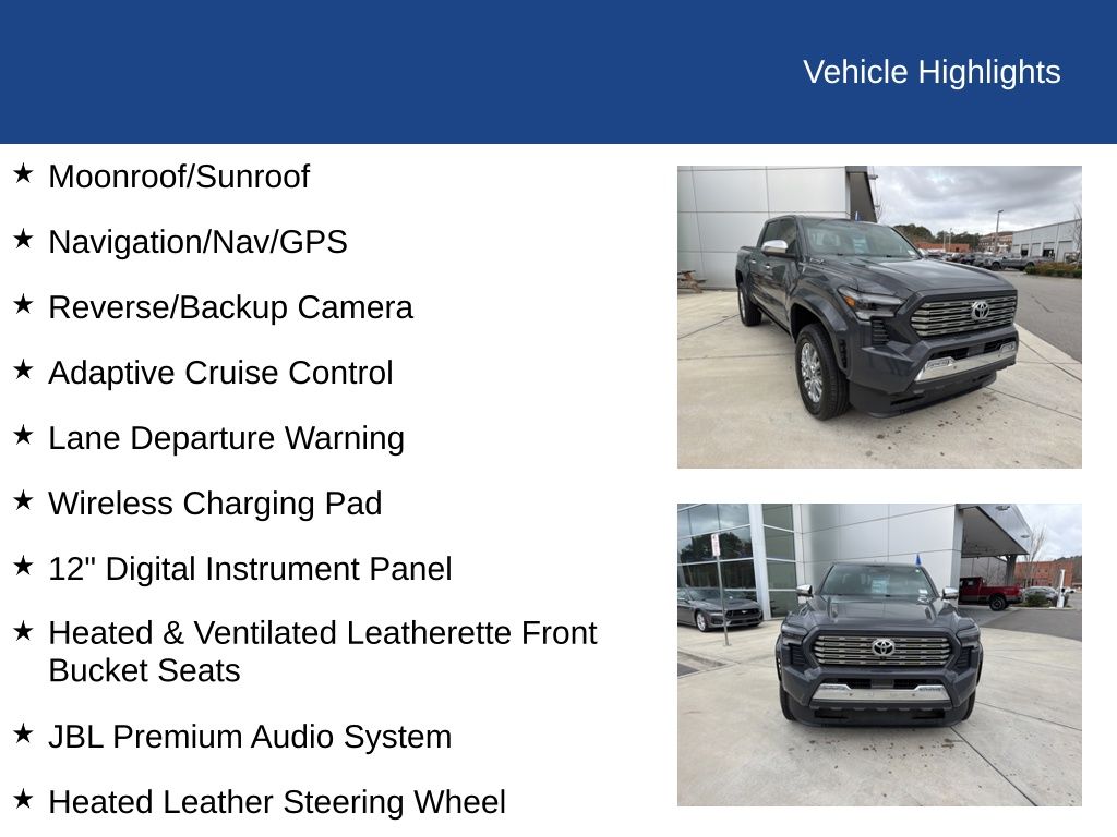 2024 Toyota Tacoma Hybrid Limited 4WD