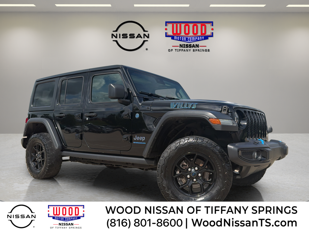 Black Clearcoat 2024 Jeep Wrangler 4xe SUV / Crossover Four-Wheel Drive 8-Speed Automatic