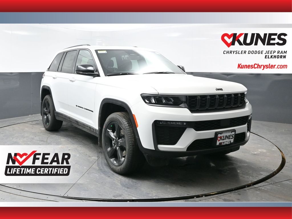 Bright White Clearcoat 2026 Jeep Grand Cherokee SUV / Crossover Four-Wheel Drive 8-Speed Automatic