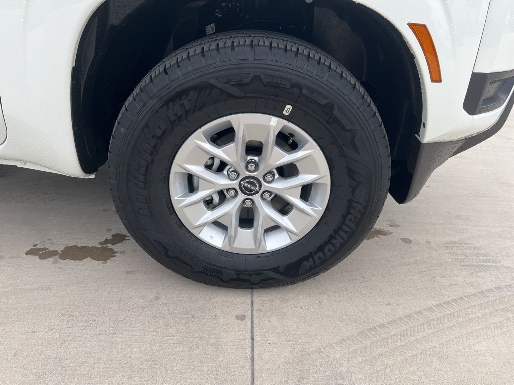 2025 Glacier White Nissan Frontier S RWD Truck