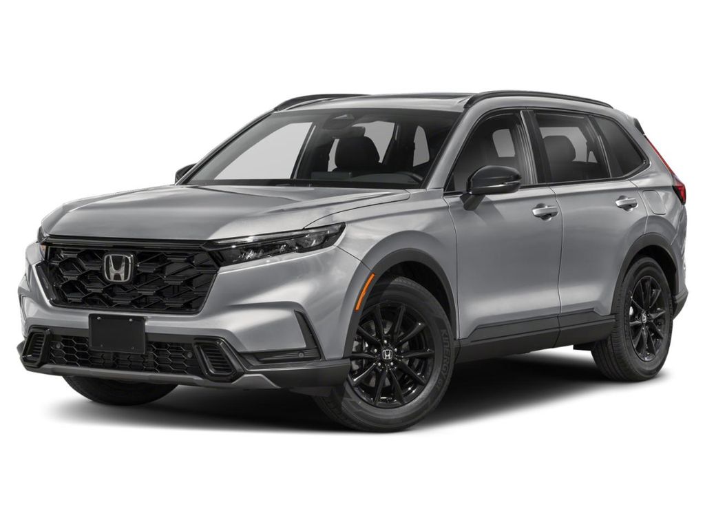 Solar Silver Metallic 2026 Honda CR-V Hybrid SUV / Crossover All-Wheel Drive Continuously Variable Transmission