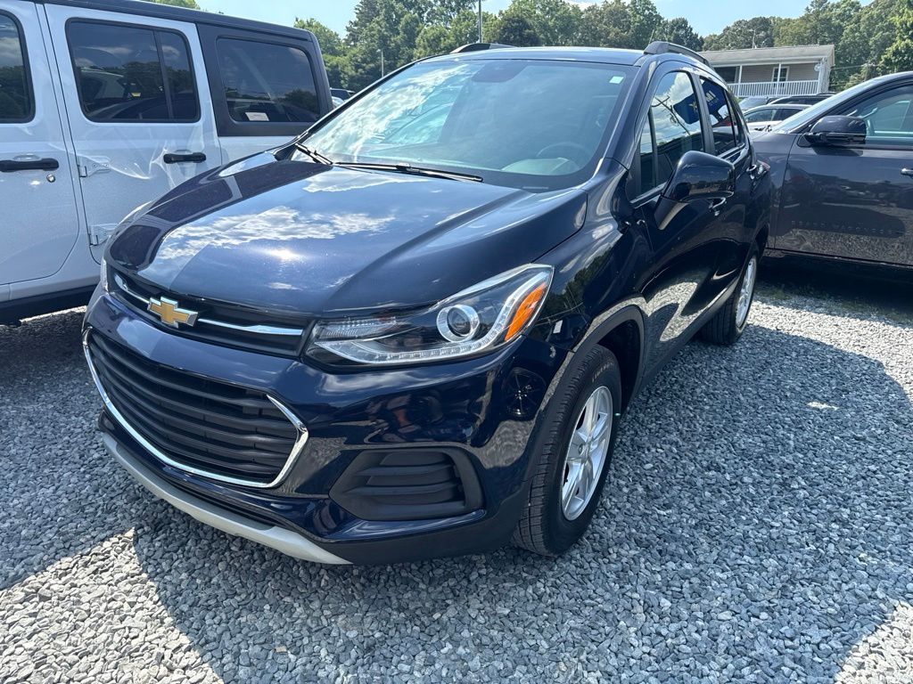 Midnight Blue Metallic 2022 Chevrolet Trax LT AWD SUV / Crossover All-Wheel Drive 6-Speed Automatic