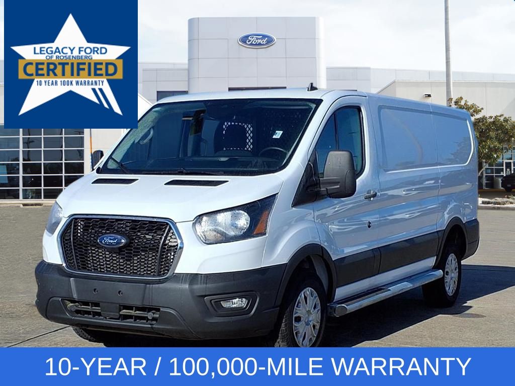 Oxford White 2024 Ford Transit Cargo 250 Low Roof LB RWD Van Rear-Wheel Drive